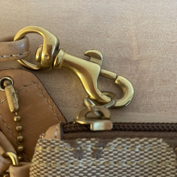 Coach brown/tan wristlet - Picture 8 of 8